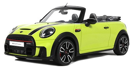 <予約 2026/6-7月発売予定> OTTO 1/18 ミニ JCW カブリオ 2021 (イエロー) 限定生産品