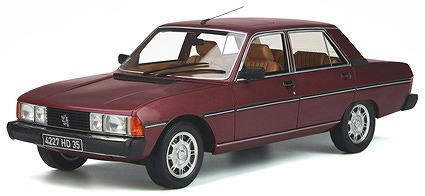 <予約 2026/10-11月下旬発売予定> OTTO 1/18 プジョー 604 GTI 1983 (レッド) 限定生産品