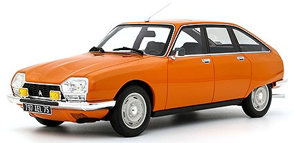 <予約 2027/3月下旬発売予定> OTTO 1/18 シトロエン GS X2 1974 (オレンジ)限定生産品