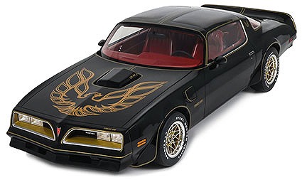 <予約 2027/3月下旬発売予定> OTTO 1/12 ポンティアック ファイアーバード トランザム 1978 (ブラック) 限定生産品