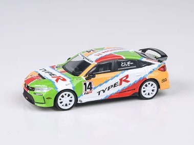 PARA64 1/64 ホンダ シビック Type R FL5 JACCS 2023 （LHD）