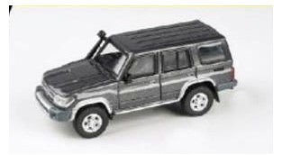 PARA64 1/64 トヨタ ランドクルーザー LC76 2014 グラファイトグレー RHD