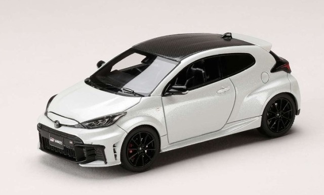 MARK43 1/43 トヨタ GR YARIS RZ High performance 2024 プラチナホワイトパールマイカ