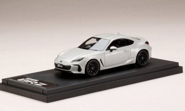 MARK43 1/43 Subaru BRZ (3BA-ZD8) 2021 CRISTAL WHITE PEARL