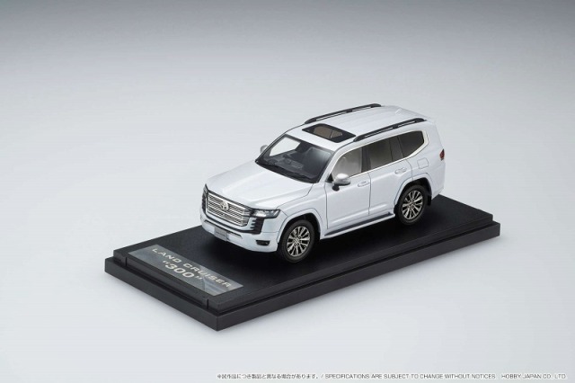 MARK43 1/43 Toyota LAND CRUISER (JA300W) ZX PRECIOUS WHITE PEARL