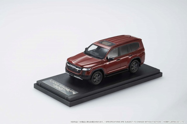 MARK43 1/43 Toyota LAND CRUISER (JA300W) GR SPORT DARK RED MICA METALLIC
