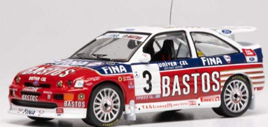 <予約 2026/4月以降発売予定> ixo 1/43 フォード エスコート RS コスワース 1995年 イープルラリー #3 P.Snijers/D.Colebunders