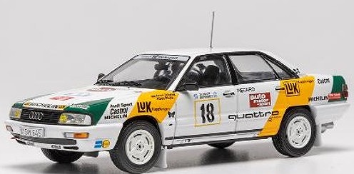 <予約 2026/8月発売予定> ixo 1/43 アウディ 200 クワトロ 1989年 アクロポリス ラリー #18 A.Schwarz/K.Wicha