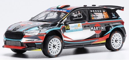 <予約 2025/12月以降発売予定> ixo 1/43 シュコダファビア RS ラリー2 (2023) 2025年 ラリー・イスラス・カナリアス　#56 M.Granados/M.Marti