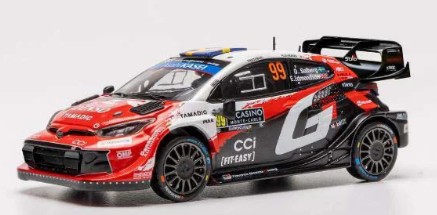 ixo 1/43 トヨタ GR ヤリス ラリー1 2026年 ラリーモンテカルロ優勝 #99 O.Solberg/E.Edmondson