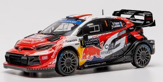 ixo 1/43 トヨタ GR ヤリス ラリー1 2026年 ラリーモンテカルロ #1 Ogier/V.Landais