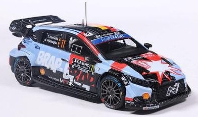 <予約 2026/7月発売予定> ixo 1/43 ヒョンデ i20 N Rally1 2026年 ラリーモンテカルロ #11 T.Neuville/M.Widaeghe