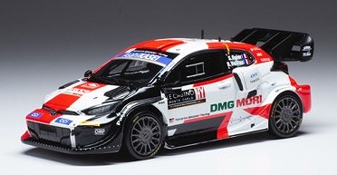 ixo 1/43 トヨタ GR ヤリス ラリー1 2022年モンテカルロラリー #1 S.Ogier/B.Veillas