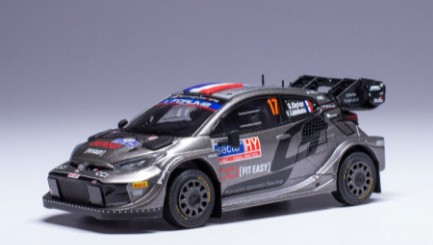 ixo 1/43 トヨタ GR YARIS ラリー1 ハイブリッド 2024年 ラリーフィンランド 優勝 #17