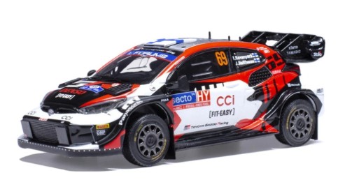 ixo 1/43 トヨタ GR YARIS ラリー1 ハイブリッド 2024年 ラリーフィンランド #69