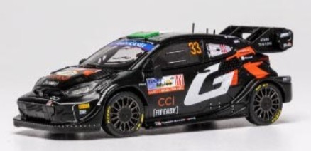ixo 1/43 トヨタ GR ヤリス ラリー1 ハイブリッド 2024年 ラリージャパン 優勝 #33