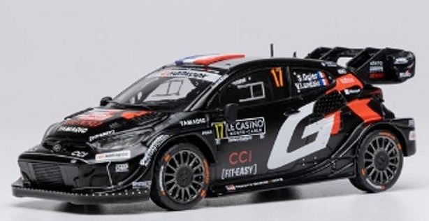 ixo 1/43 トヨタ GR ヤリス ラリー1 2025年 ラリーモンテカルロ 優勝 #17