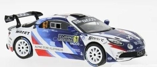 <予約 2026/6月発売予定> ixo 1/43 アルピーヌ A110 RGT 2025年 ラリーモンテカルロ #67 R.Astier/D.Giraudet