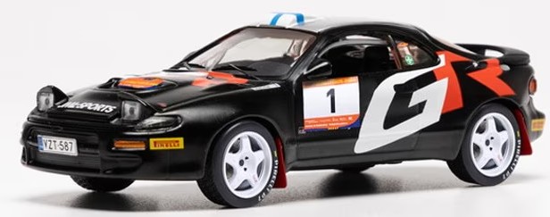 ixo 1/43 トヨタ セリカ GT-FOUR ST185 2025年 ラリー・コスタ・ブラバ 優勝 #1 J.M.Latvala / J.Hussi