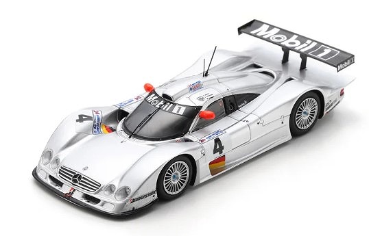 Spark 1/43 Mercedes-Benz CLR No.4 Le Mans 24H 1999 M. Webber - J-M. Gounon - M. Tiemann