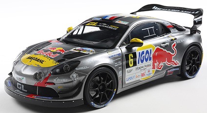 <予約 2026/3月下旬発売予定> SOLIDO 1/18 アルピーヌ A110 RGT+ モンブラン ラリー 2024 #6