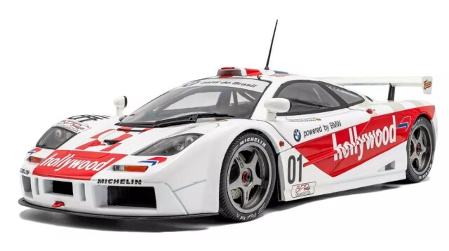 SOLIDO 1/18 マクラーレン F1 GTR ショートテール 1996 #01