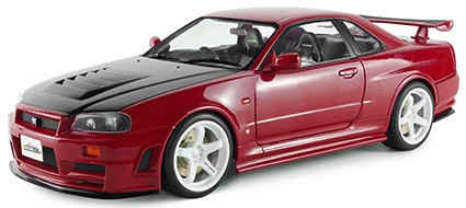 <予約 2027年春発売予定> SOLIDO 1/18 日産 スカイライン GT-R (BNR34) ニスモパーツ 1999 (レッド)