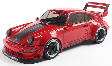 <予約 2026/3月下旬発売予定> SOLIDO 1/18 RWB ボディキット TAIKANO KAISHIN 2024 (レッド)