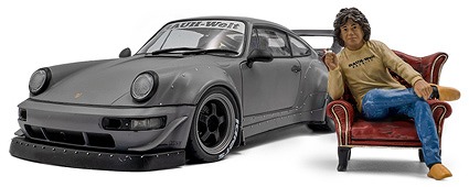 SOLIDO 1/18 RWB Body Kit (グレー) 中井氏フィギュア付 世界限定 4,000個