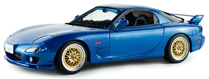 <予約 2026/9月下旬発売予定> SOLIDO 1/18 マツダ RX-7 (FD3S) 1999 (ブルー)