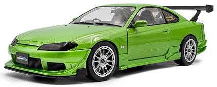 SOLIDO 1/18 日産 シルビア S15 スペック R エアロ ソリドワークス 1999  (グリーン)