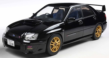 SOLIDO 1/18 スバル インプレッサ WRX STI 2004 (ブラック)