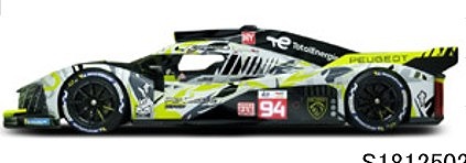 <予約 2026/8月下旬発売予定> SOLIDO 1/18 プジョー 9X8 ル・マン 2025 #94