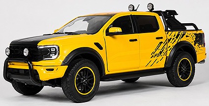 <予約 2026/冬発売予定> SOLIDO 1/18 フォード レンジャー ラプター 2024 (イエロー)