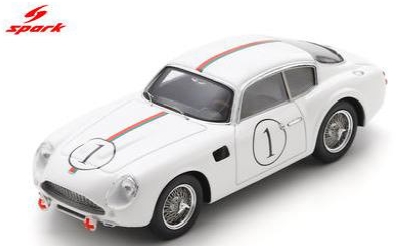<予約　2026/11月以降発売予定> spark 1/43 Aston Martin DB4 GT Zagato No.1 Le Mans 24H 1961"Franc" - J. Kerguen - J-P. Colas