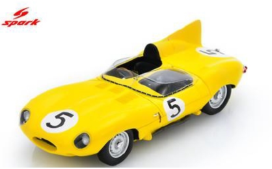 <予約　2026/11月以降発売予定> spark 1/43 Jaguar D-Type No.5 4th Le Mans 24H 1956 J. Swaters ? F. Rousselle