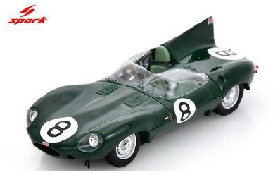 <予約　2026/11月以降発売予定> spark 1/43 Jaguar D-Type No.8 Le Mans 24H 1958 D. Hamilton ? I. Bueb