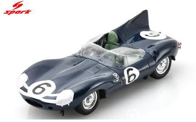 <予約　2026/10月以降発売予定> spark 1/43 Jaguar D-type No.6 Le Mans 24H 1958J. Fairman ? M. Gregory