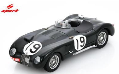 <予約　2026/10月以降発売予定> spark 1/43 Jaguar C-Type No.19 4th Le Mans 24H 1953P. Whitehead ? I. Stewart
