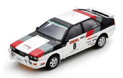 <予約 2026/9月発売予定> Spark 1/43 Audi quattro No.0 Audi Sport Rali Urbibel Algarve 1980 H. Mikkola - A. Hertz