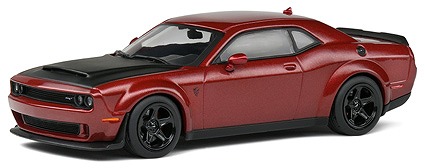 SOLIDO 1/43 ダッジ チャレンジャー デーモン 2018 (レッドメタリック)