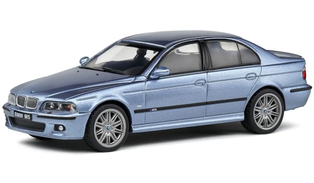 SOLIDO 1/43 BMW M5 E39 2000 (シルバーブルー)