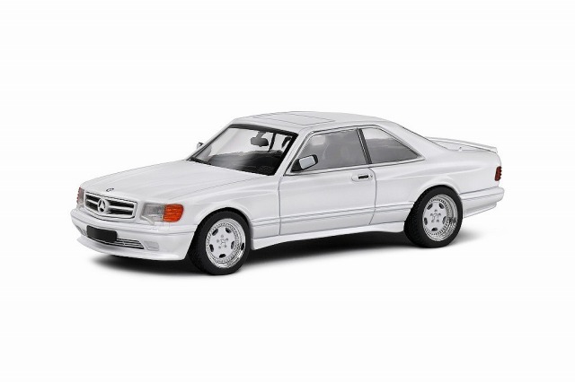 SOLIDO 1/43 メルセデスベンツ 560 SEC AMG ワイドボディ 1990 (ホワイト)