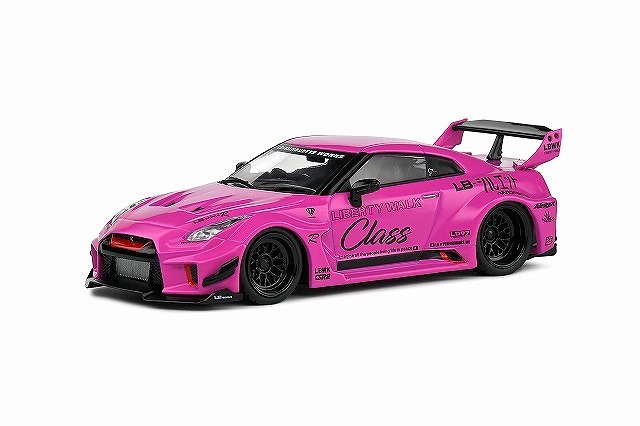 SOLIDO 1/43 日産 GT-R R35 LB シルエット (パープル)