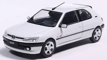 <予約 2026/6月発売予定> SOLIDO 1/43 プジョー 306 S16 1994 (ホワイト)