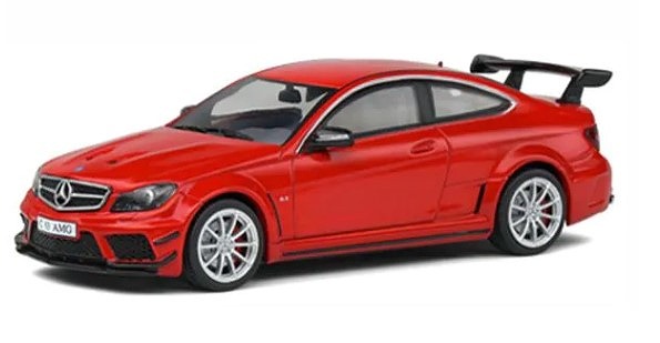 SOLIDO 1/43 メルセデス C63 AMG ブラックシリーズ (レッド)