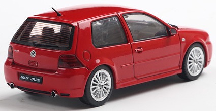 SOLIDO 1/43 フォルクスワーゲン ゴルフ IV R32 2003 (レッド)