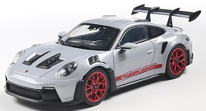 SOLIDO 1/43 ポルシェ 911(992) GT3 RS 2023 (グレー/レッド)