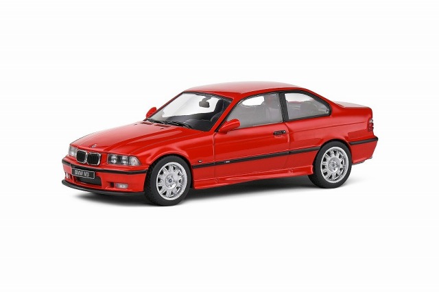 SOLIDO 1/43 BMW E36 M3 クーペ 1999 (レッド)