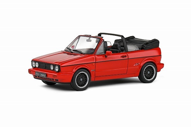 SOLIDO 1/43 フォルクスワーゲン ゴルフ Mk.1 コンバーチブル スポーツライン 1992 (レッド)
